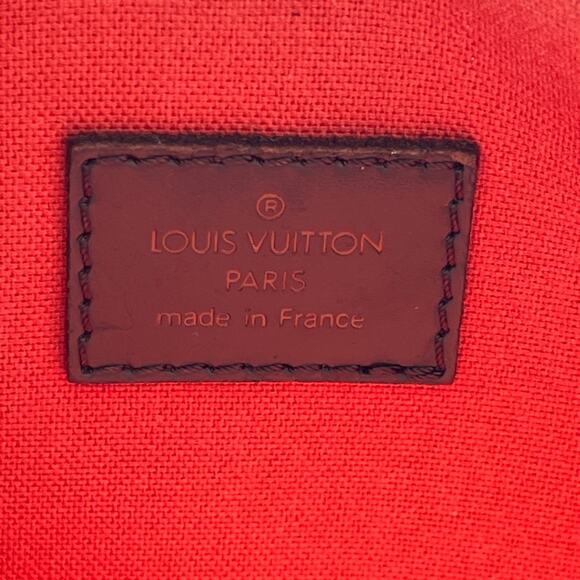 Louis Vuitton Vintage District PM Damier Ebene Crossbody Bag Made in France 2004 - Picture 6 of 16